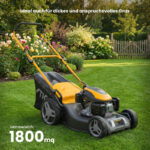 STIGA Combi 53 S - Selbstfahrender Rasenmäher, Kombimotor, 166 cm³ – Detailansicht