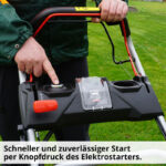Benzin Rasenmäher mit Antrieb 51cm Schnittbreite 5,5 PS Elektrostart – Detailansicht