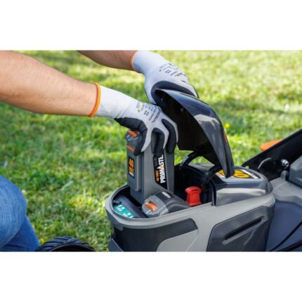 Primaster Akku Rasenmäher PARM 4051VS 40 V 51 cm Schnittbreite inkl. – Detailansicht