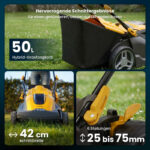 STIGA COMBI 344e Kit - Akku-Rasenmäher inkl. Akku und Ladegerät – Detailansicht