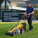 STIGA COMBI 344e Kit - Akku-Rasenmäher inkl. Akku und Ladegerät – Detailansicht
