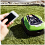 Optimow 15 GREENWORKS Mähroboter - für 1500m2 – Detailansicht