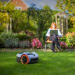 Segway Navimow GPS i105E Roboter-Rasenmäher – Detailansicht