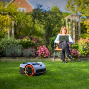Segway Navimow GPS i105E Roboter-Rasenmäher – Detailansicht