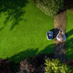 Segway Navimow GPS i105E Roboter-Rasenmäher – Detailansicht