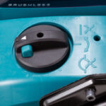Makita UV001GZ Akku-Vertikutierer – Detailansicht