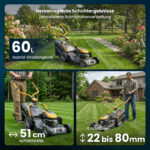 STIGA Combi 553 S 166 ccm Benzin-Rasenmäher – Detailansicht