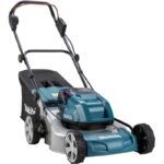 Makita Akku-Rasenmäher DLM463PT2, 2x18V, 2x 5,0 Ah und Doppelladegerät – Detailansicht