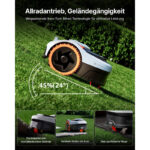 Segway Navimow i205 AWD (Neuer i105E) Mähroboter ohne – Detailansicht