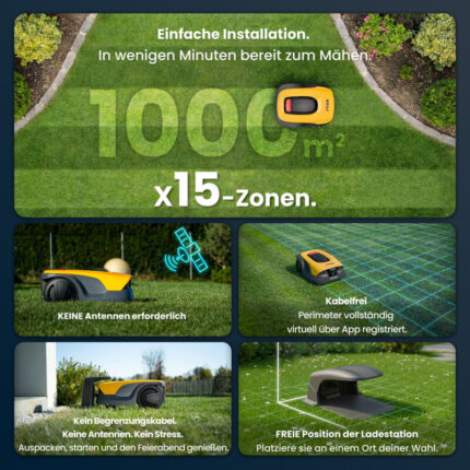 STIGA Vista A 10v Mähroboter bis zu 1000m² – Detailansicht