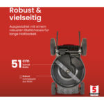 Mountfield Rasenmäher SP53 Elite, 51 cm, 167 cc – Detailansicht