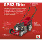 Mountfield Rasenmäher SP53 Elite, 51 cm, 167 cc – Detailansicht