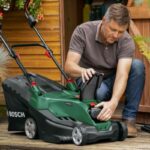 Bosch 36V-44-750 Akku-Rasenmäher Syneon – Detailansicht