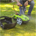 Optimow 7 GREENWORKS Mähroboter - für 750m2 – Detailansicht