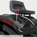 Scheppach MR196-61 Aufsitzrasenmäher 61 cm Schnittbreite – Detailansicht