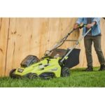 Ryobi RLM36X46H50PG Akku-Rasenmäher 36V 46cm Grün – Detailansicht