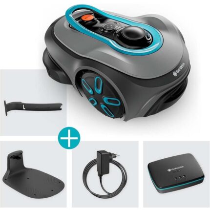 Gardena Mähroboter smart SILENO free 600m² Set Mähroboter – Detailansicht