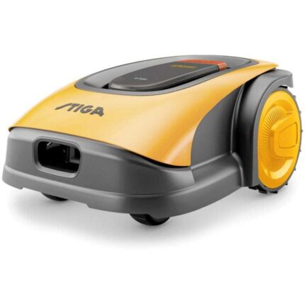 STIGA G 300 kabelloser Roboter-Rasenmäher mit Begrenzungskabel – Detailansicht