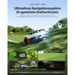 Segway Navimow i210 LiDAR Pro Mähroboter mit Garage M für 1000 m² – Detailansicht