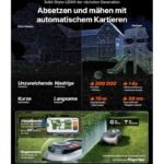 Segway Navimow i210 LiDAR Pro Mähroboter mit Garage M für 1000 m² – Detailansicht
