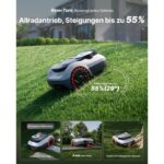 Segway Navimow i210 LiDAR Pro Mähroboter mit Garage M für 1000 m² – Detailansicht