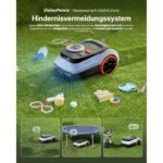 Segway Navimow i210 LiDAR Pro Mähroboter mit Garage M für 1000 m² – Detailansicht