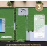 Dreame - A2 1200 Mu00e4hroboter Mit Mähroboter-Garage– kabellos ohne RTK – Detailansicht