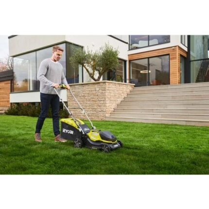 RYOBI - Rasenmäher 18V ONE+ - Bürstenlos - Schnittdurchmesser 37 cm – Detailansicht