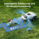 Kompakter Mähroboter ANTHBOT Genie 600 AI, 900 m² – Detailansicht