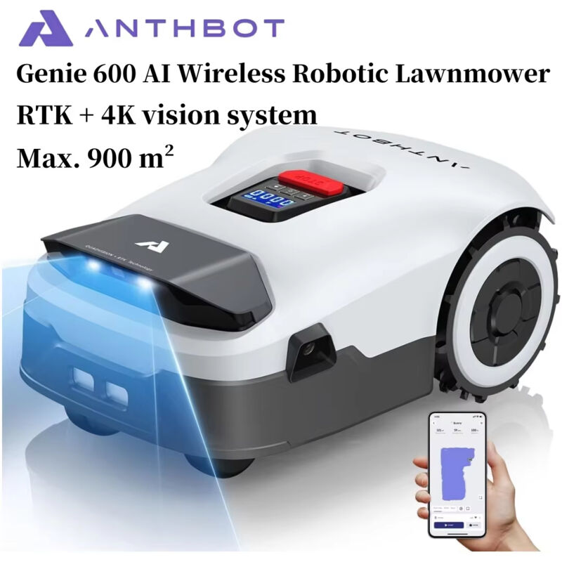 185006613_1.jpg Multifunktionaler Mähroboter ANTHBOT Genie 600 AI, Multi-Zonen, 900 m²