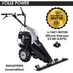 BRAST Balkenmäher Benzin 3,5kW – Detailansicht