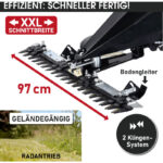 BRAST Balkenmäher Benzin 3,5kW – Detailansicht