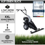 BRAST Balkenmäher Benzin 3,5kW – Detailansicht