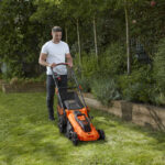 Black & Decker CLMA4820L2 Schubrasenmäher Batterie/Akku Schwarz – Detailansicht