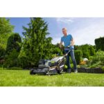 Primaster Akku-Rasenmäher PMARM 4046S 40 V 46cm + 5Ah Akku & – Detailansicht