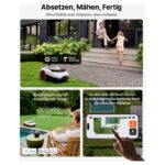Segway Navimow i208 LiDAR Mähroboter ohne Begrenzungskabel für 800 m² – Detailansicht