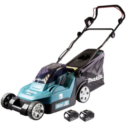 Makita DLM 432 T2 Akku Rasenmäher 36 V – Detailansicht