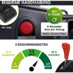 BRAST Rasenmäher Benzin Trike 5,2kW – Detailansicht