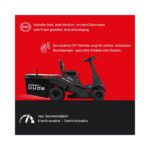 Güde Benzin-Aufsitzmäher GAR 610-224 Automatik, Rasentraktor, 6,1 PS – Detailansicht