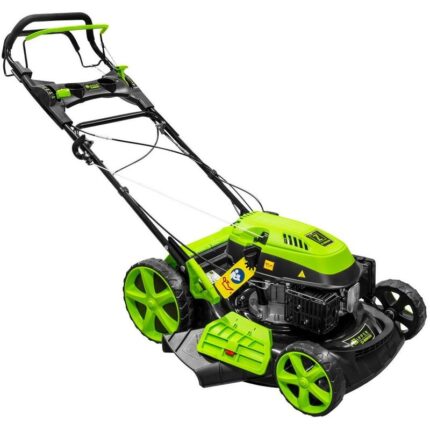 Benzin-Rasenmäher mit Radantrieb 173cc 51cm – Mulchen, Fangen | Zipper – Detailansicht
