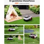 Segway Navimow i208 LiDAR Mähroboter ohne Begrenzungskabel für 800 m² – Detailansicht