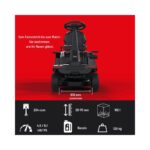 Güde Benzin-Aufsitzmäher GAR 610-224 Automatik, Rasentraktor, 6,1 PS – Detailansicht