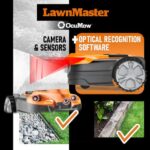 Autonomer 24V Rasenroboter mit Ladestation – Detailansicht
