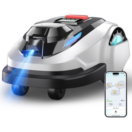 YARDCARE N1600Pro Mähroboter ohne Begrenzungskabel mit RTK- &