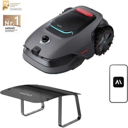 MOVA LiDAX Ultra 1200 Mähroboter mit Garage