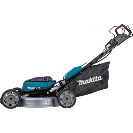 Selbstfahrender Rasenmäher 36V 2 x 18V Li-Ion 5 Ah MAKITA 4 Akkus – Detailansicht