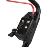 Selbstfahrender Rasenmäher 36V 2 x 18V Li-Ion 5 Ah MAKITA 4 Akkus – Detailansicht