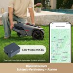 MOVA LiDAX Ultra 1200 Mähroboter mit Garage – Detailansicht