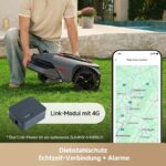 MOVA LiDAX Ultra 1200 Mähroboter mit Garage – Detailansicht