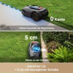 MOVA LiDAX Ultra 1200 Mähroboter mit Garage – Detailansicht